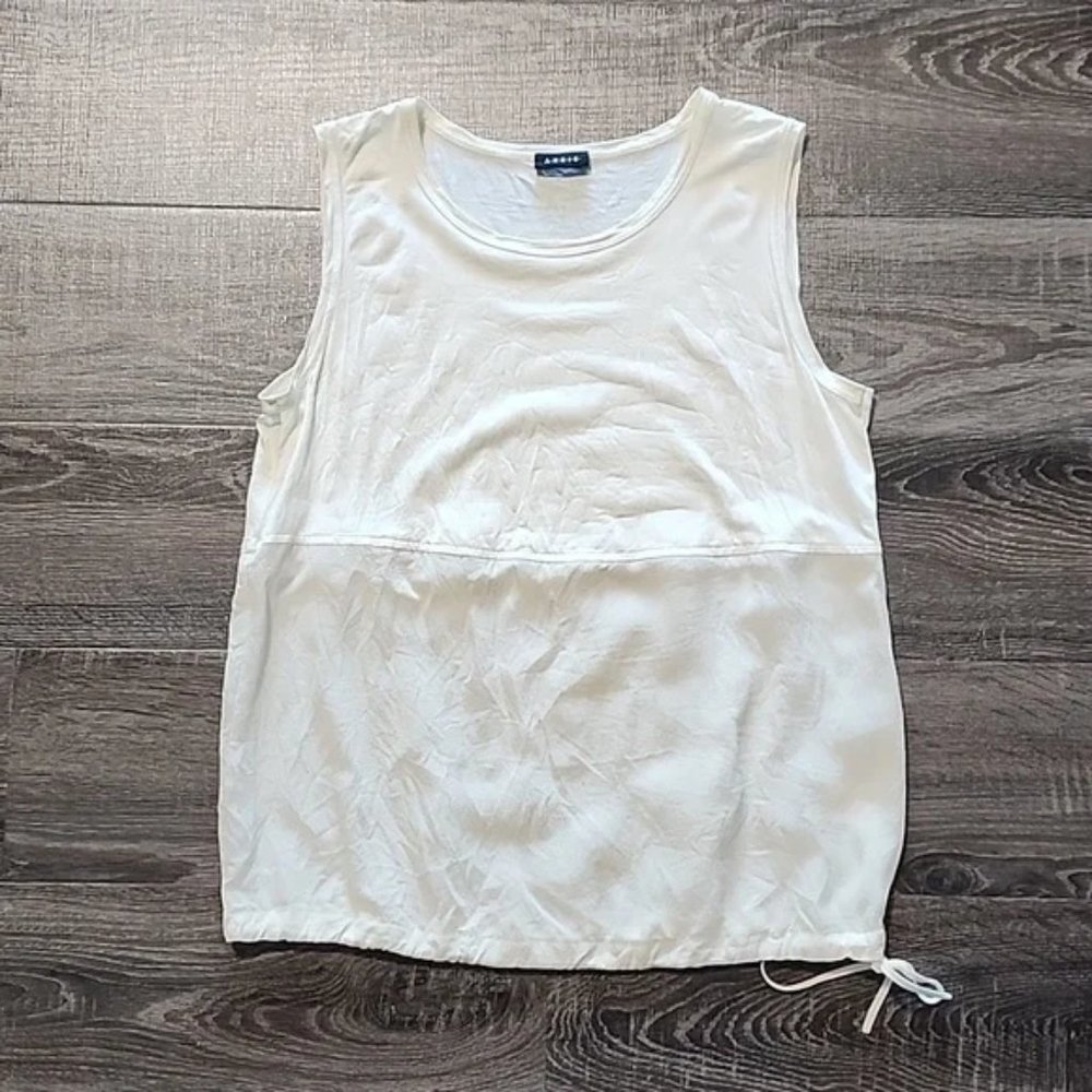 🌴 AKRIS sleeveless SILK blouse 🌴